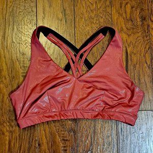 12 Thompson Maroon sports Bra - Size XL